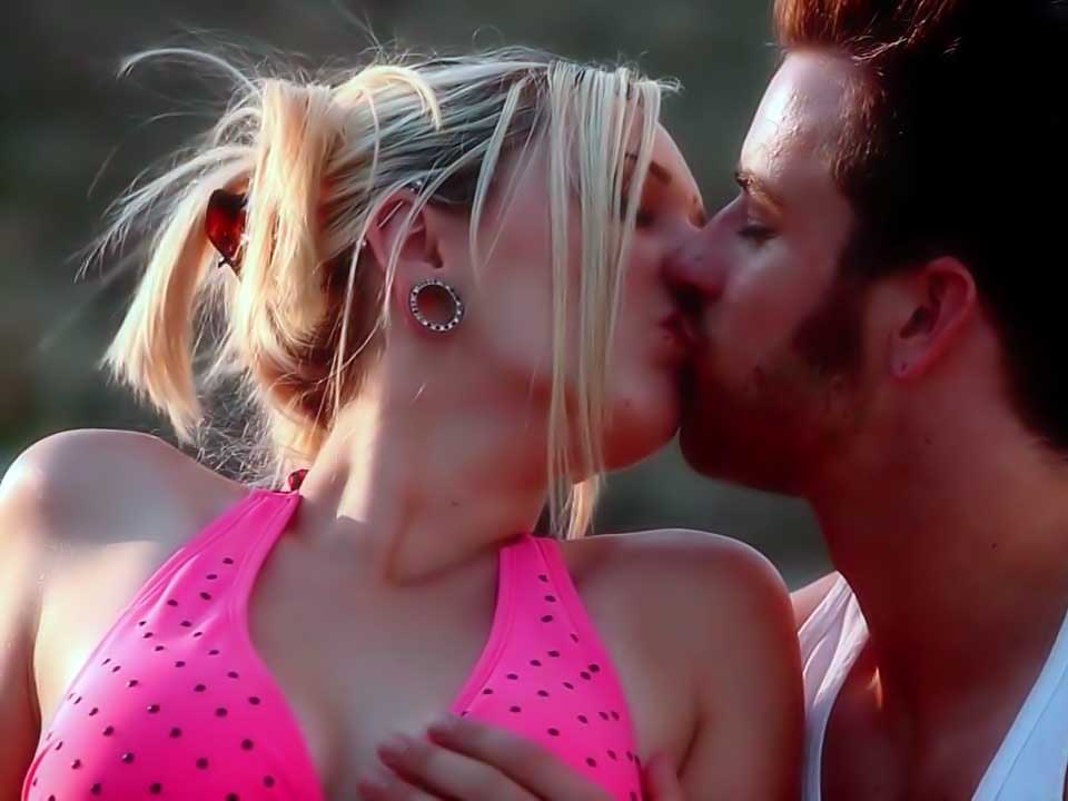 Sexy Poolside Action