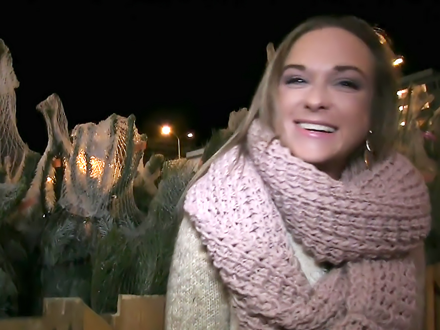 Stranger fucks him in public for cash