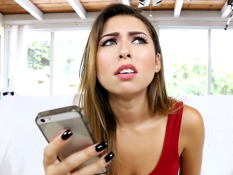 Young beauty in a tight dress needs big dick sex