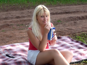 Naughty Solo Picnic