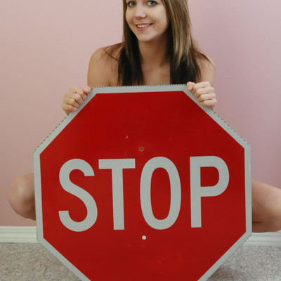 Stop Sign - Andi Pink